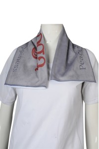 A233 customized towel embroidery Logo grey towel manufacturer Naimi towel Three layers of gauze towel
